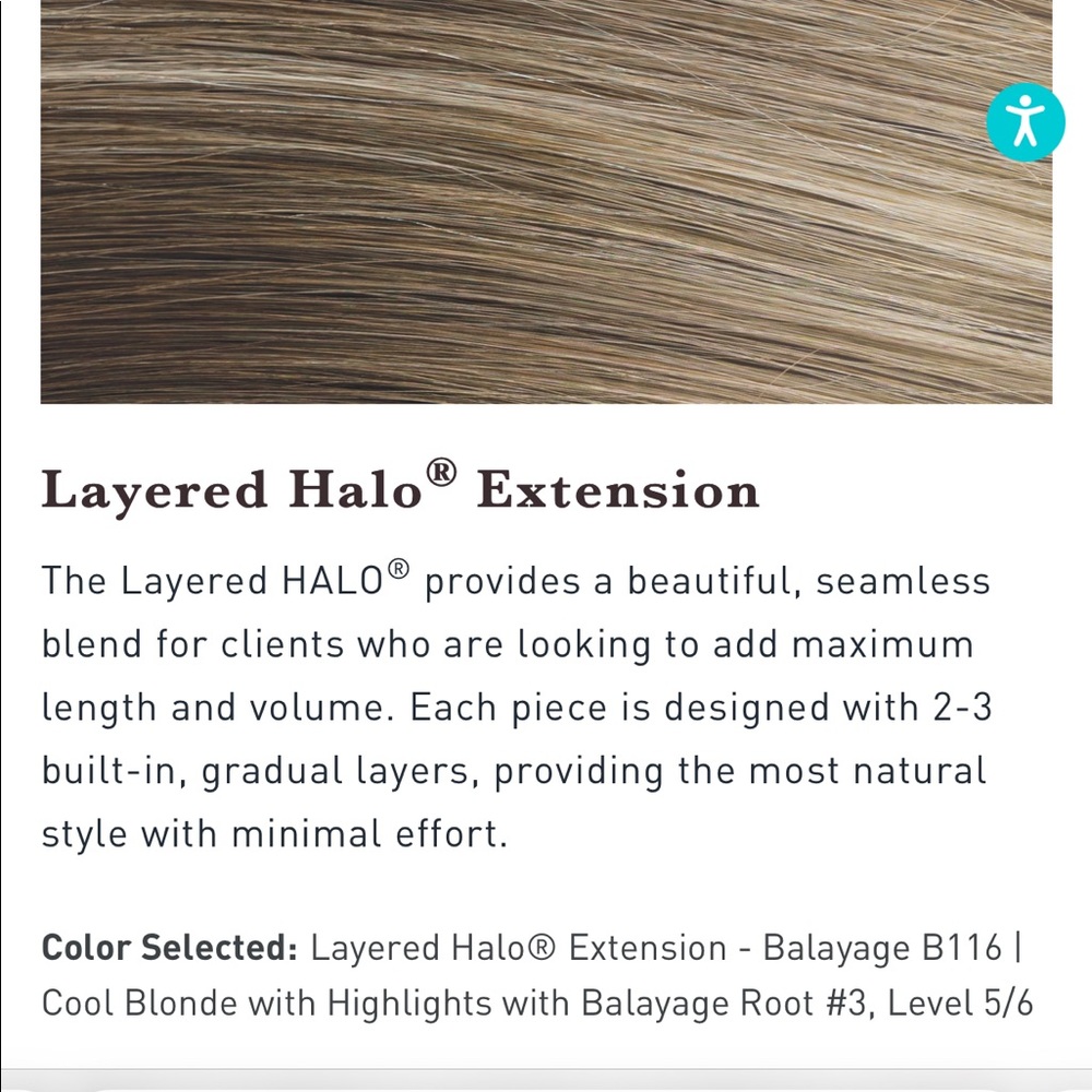 Halo Couture Layered Halo® Extension